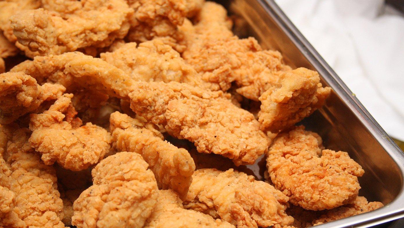 Closeup of Chicken Tenders