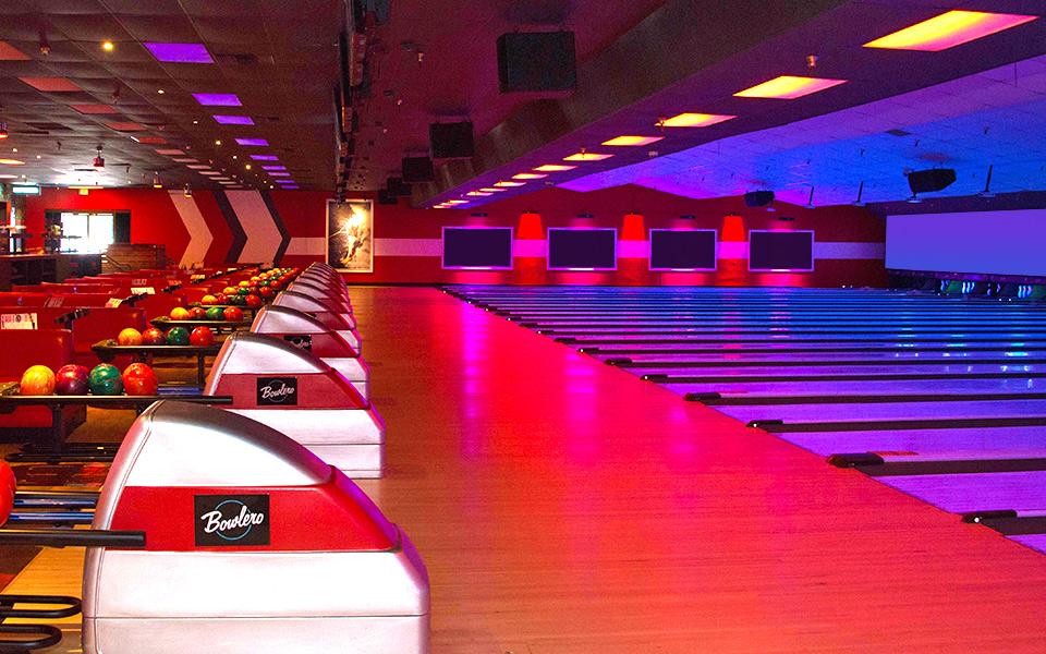 Bowling ball returns and bowling lanes